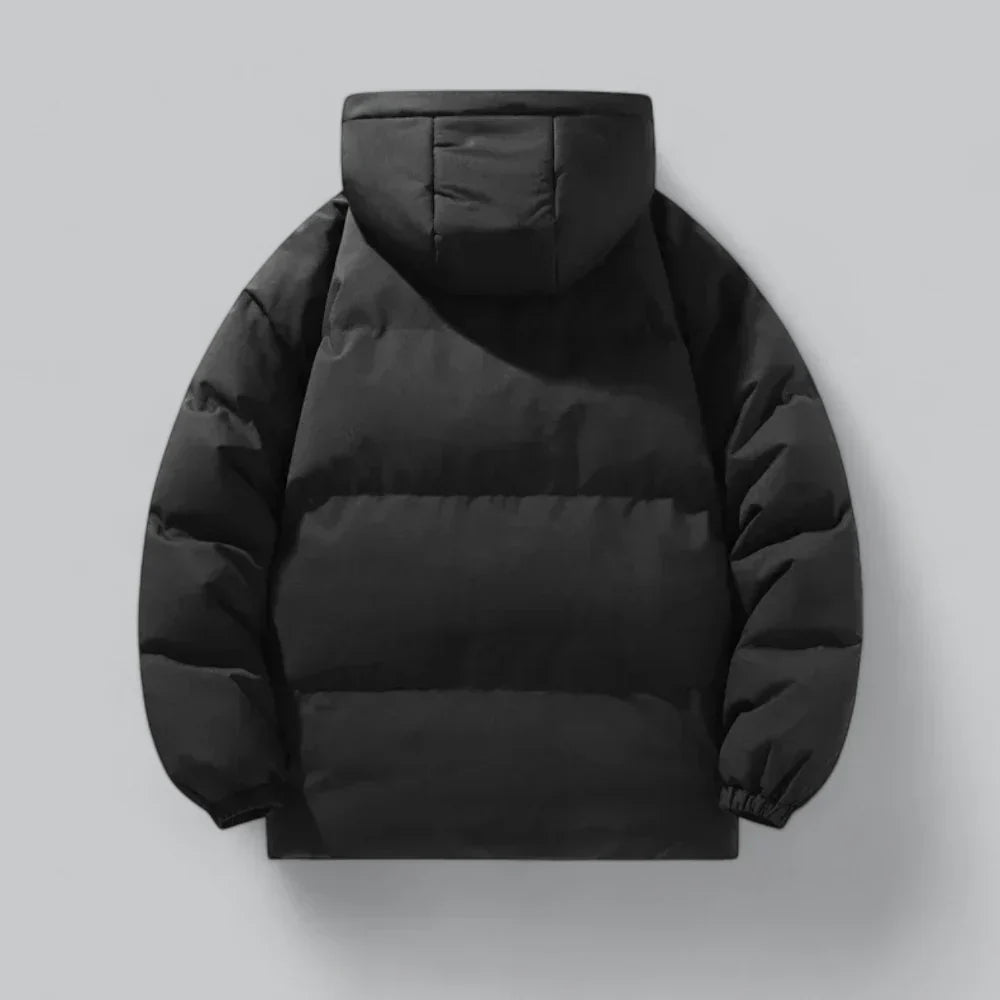 Men’s Puffer Jacket | Hooded Winter Coat | Insulated Outerwear