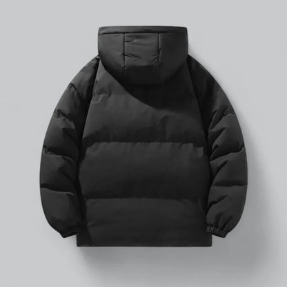 Men’s Puffer Jacket | Hooded Winter Coat | Insulated Outerwear