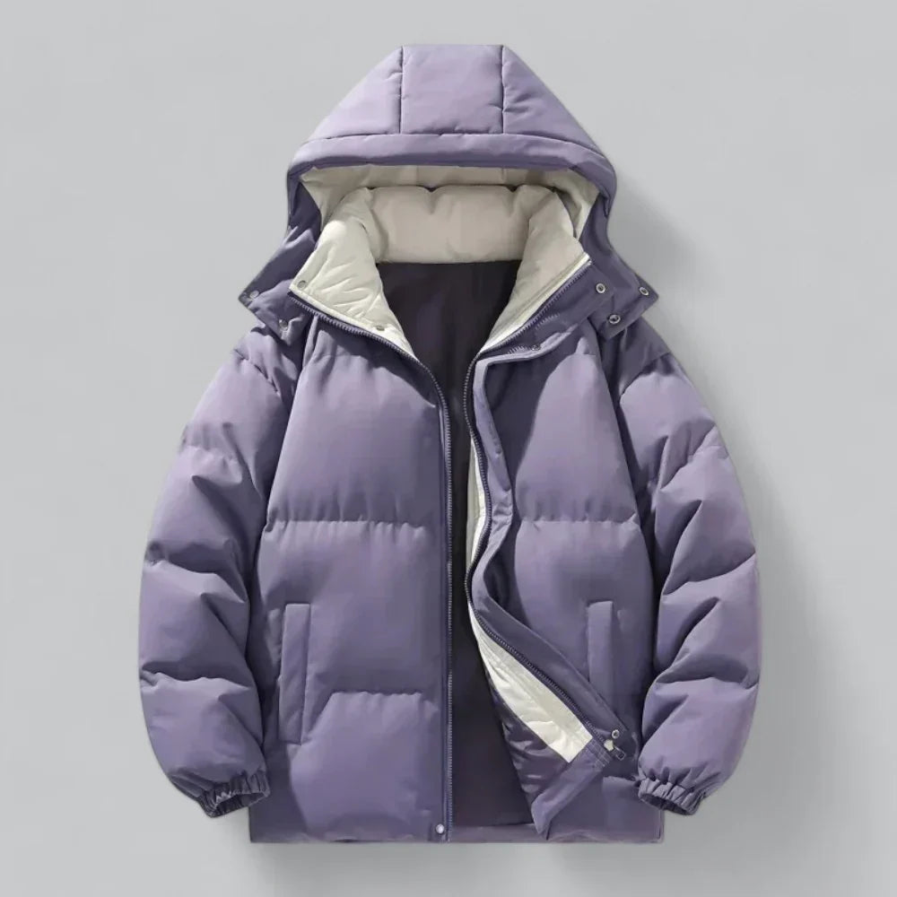 Men’s Puffer Jacket | Hooded Winter Coat | Insulated Outerwear