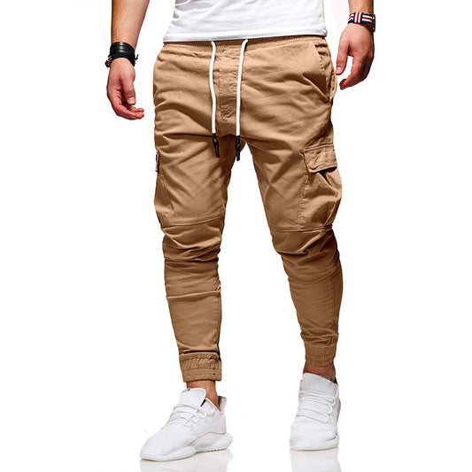 Men's Jogger Cargo Pants | Stretch Waistband | Tapered Fit with Utility Pockets