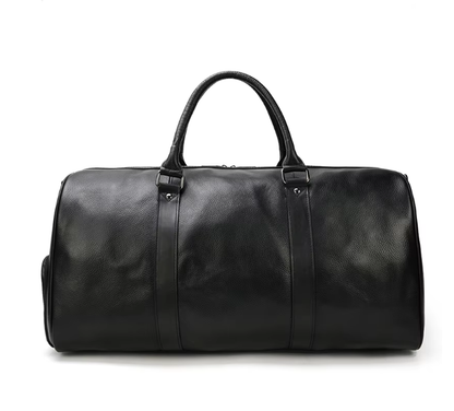 Men’s Faux Leather Duffle Bag | Travel Weekender | Large Capacity Carryall