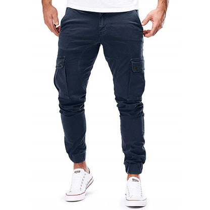 Men's Jogger Cargo Pants | Stretch Waistband | Tapered Fit with Utility Pockets