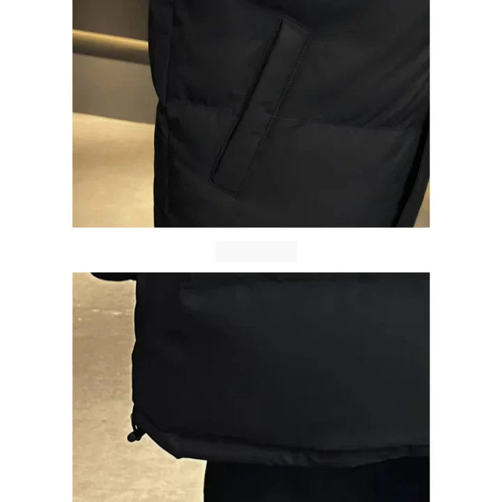 Men’s Insulated Winter Jacket | Windproof Hooded Puffer | Cold Weather Protection
