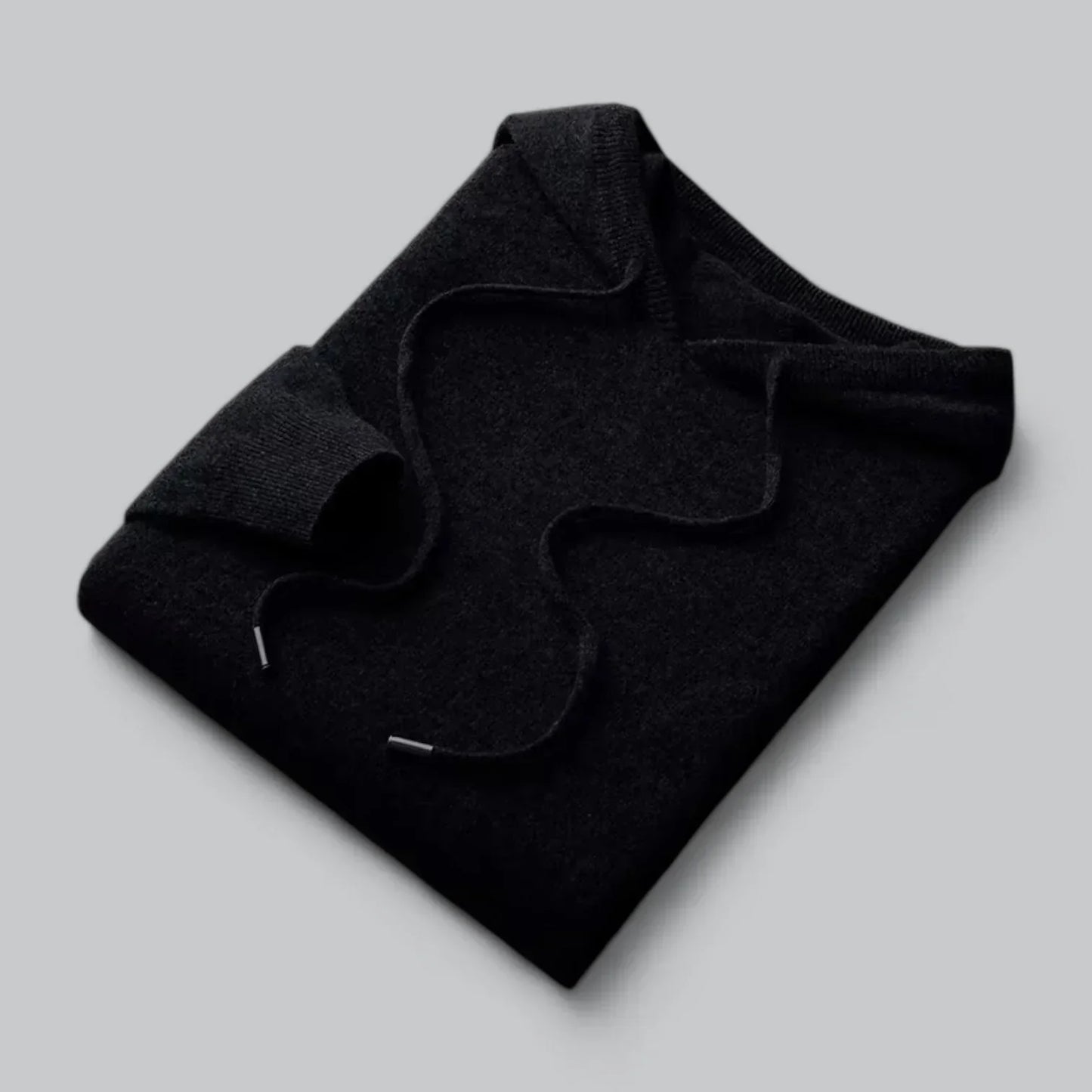 Men’s Cashmere-Blend Hoodie | Soft Knit Pullover | Premium Everyday Layer