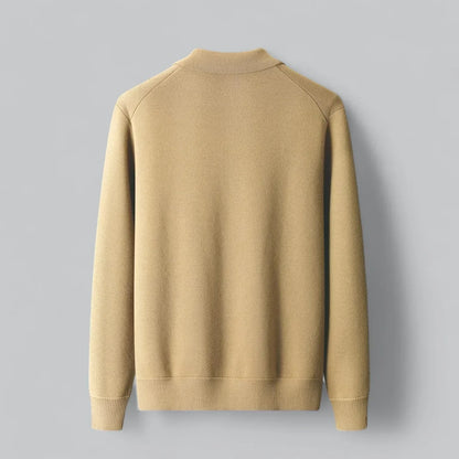 Men’s Wool-Blend Button Cardigan | Soft Knit Jacket | Everyday Comfort