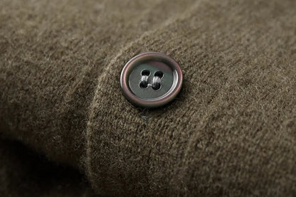 Men’s Wool-Blend Button Cardigan | Soft Knit Jacket | Everyday Comfort