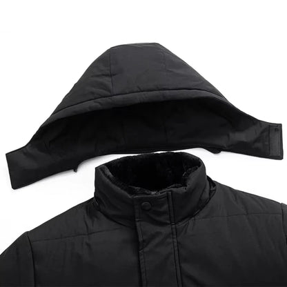 Men’s Waterproof Hooded Parka | Soft Lining | Wind-Resistant Shell
