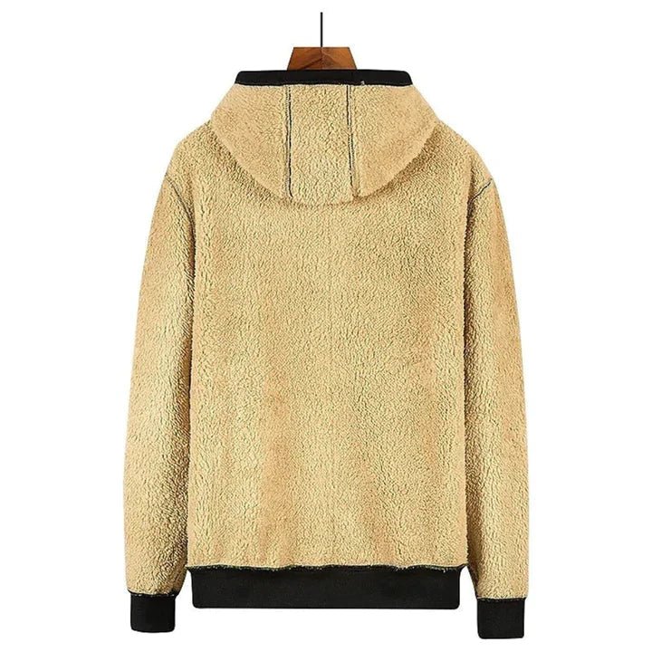Men's Sherpa-Lined Zip Hoodie | Ultra-Soft Fleece | Warm & Casual