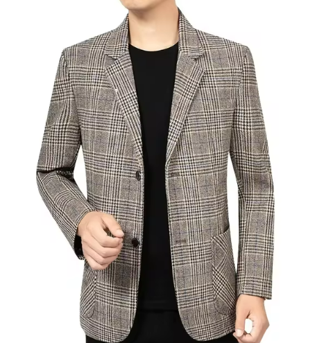 Checked Tailored Blazer | Lightweight Weave | Smart Casual Fit