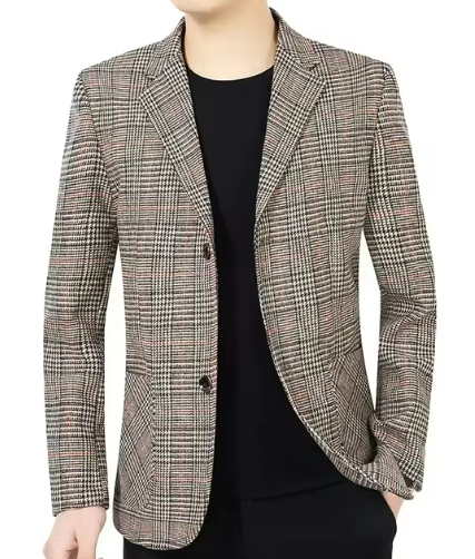 Checked Tailored Blazer | Lightweight Weave | Smart Casual Fit