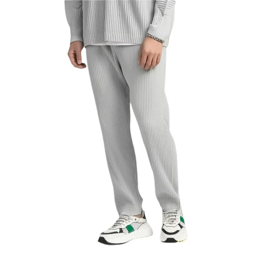 Men's Ribbed Lounge Pants | Stretch Knit Pull-On Bottoms for Everyday Comfort