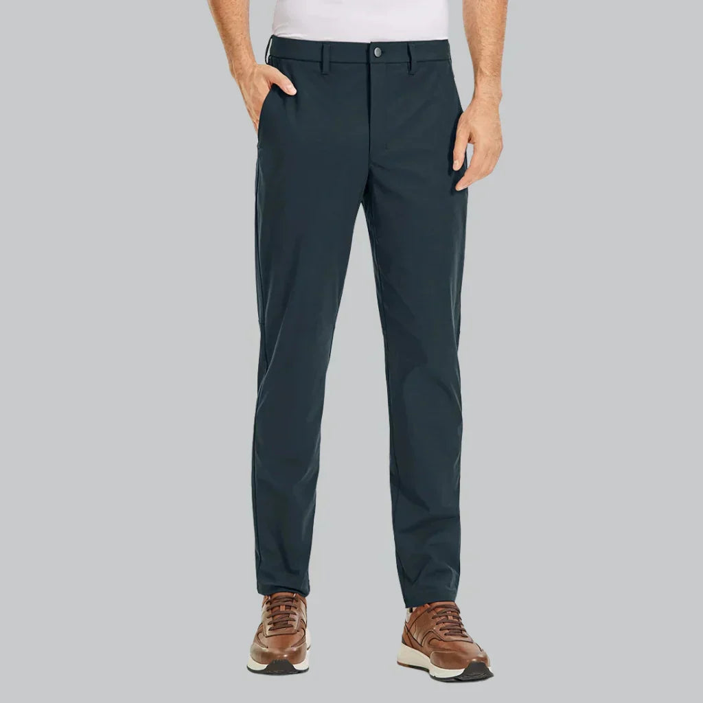 Men’s Performance Golf Pants | Slim Fit | Stretch Woven Fabric