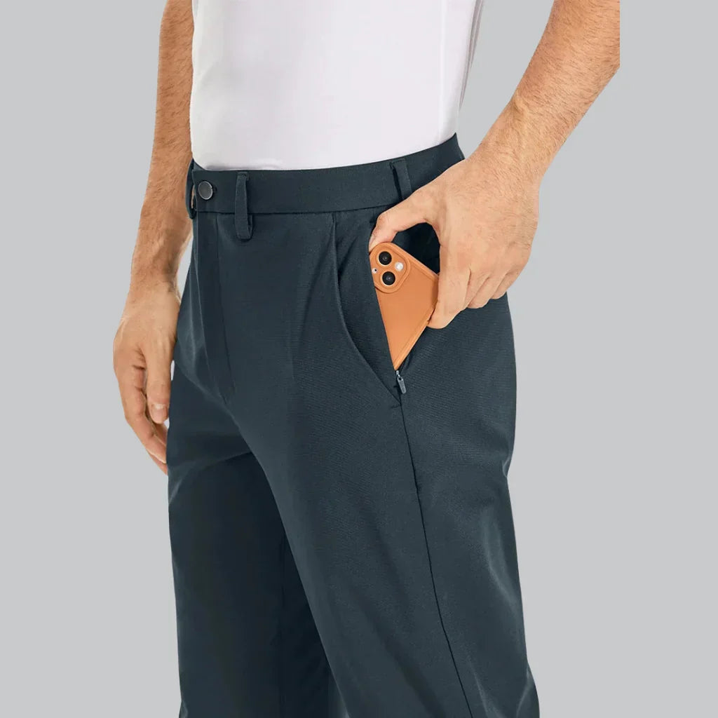 Men’s Performance Golf Pants | Slim Fit | Stretch Woven Fabric
