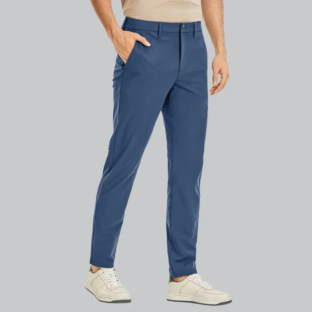 Men’s Performance Golf Pants | Slim Fit | Stretch Woven Fabric