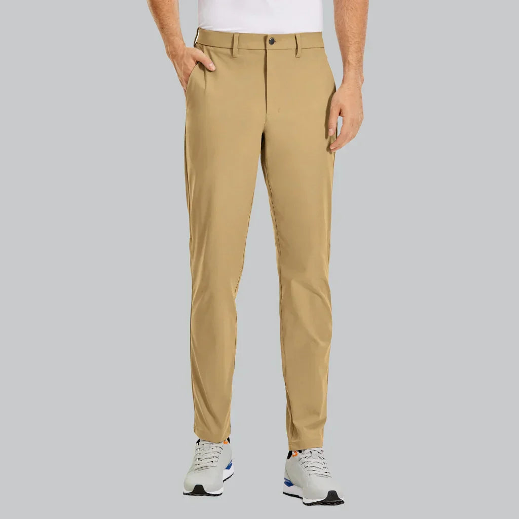 Men’s Performance Golf Pants | Slim Fit | Stretch Woven Fabric