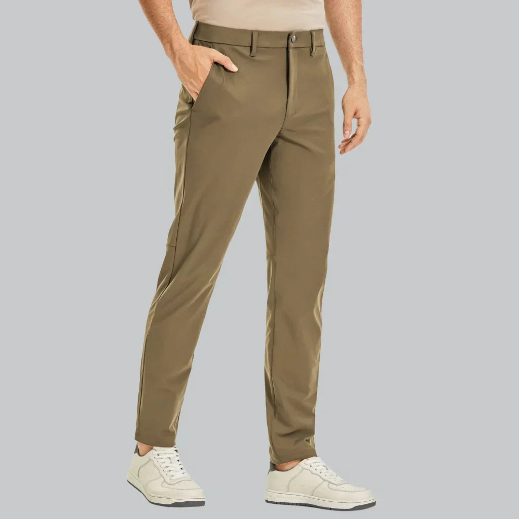 Men’s Performance Golf Pants | Slim Fit | Stretch Woven Fabric