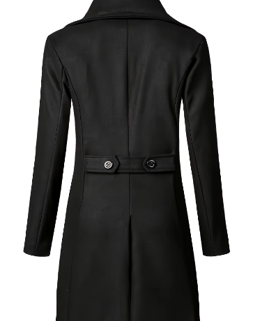 Wool-Blend Overcoat | Double-Breasted | Tailored Winter Fit