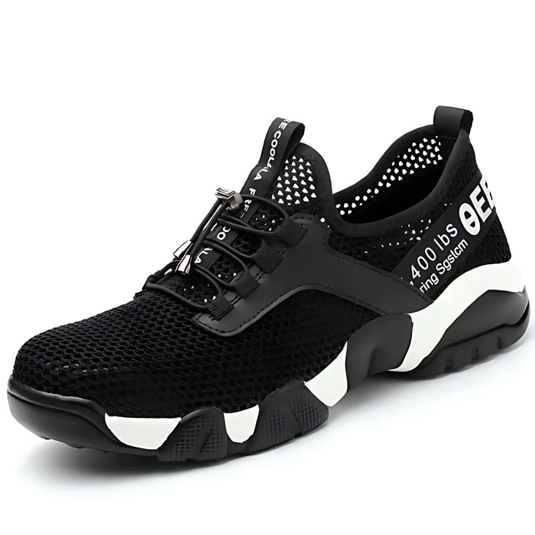 Chunky Knit-Lace Trainers | Lightweight Mesh | Street Style Sneakers