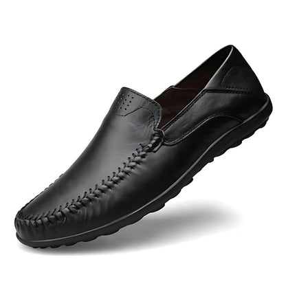 Men’s Driving Loafers | Soft Leather Slip-On | Lightweight Comfort Sole
