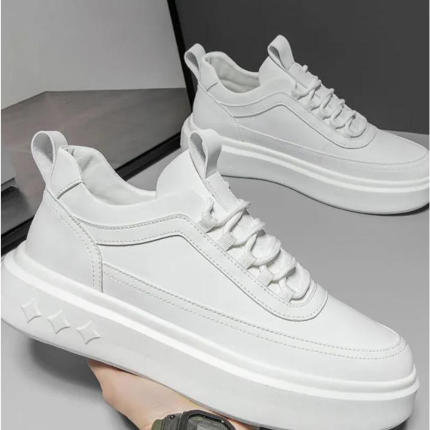 Minimalist Low-Top Sneakers | Lightweight Comfort Sole | Everyday Streetwear