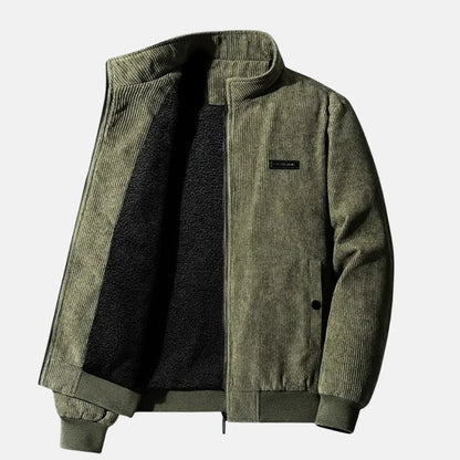 Men's Sherpa-Lined Fleece Jacket | Ultra-Warm Comfort | Casual Winter Essential