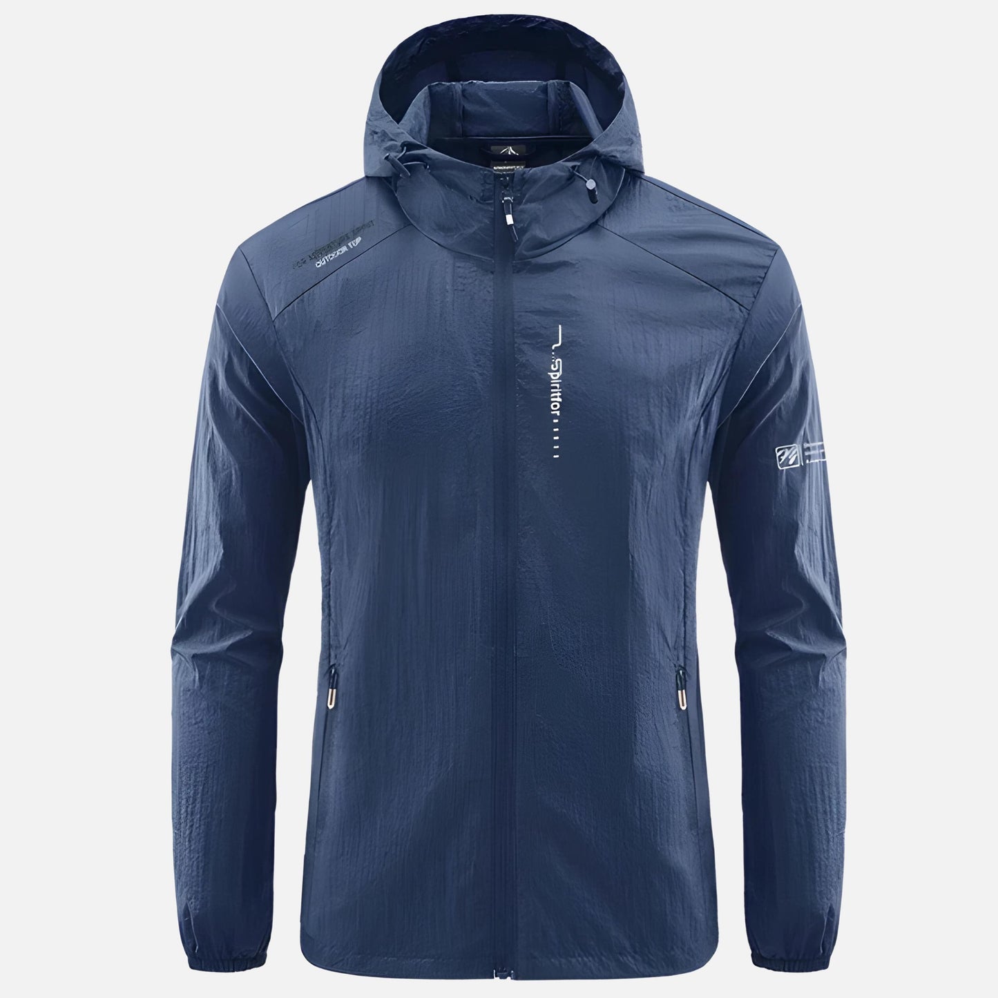 Men's Lightweight Waterproof Jacket | Packable Rain Shell | Windbreaker with Hood
