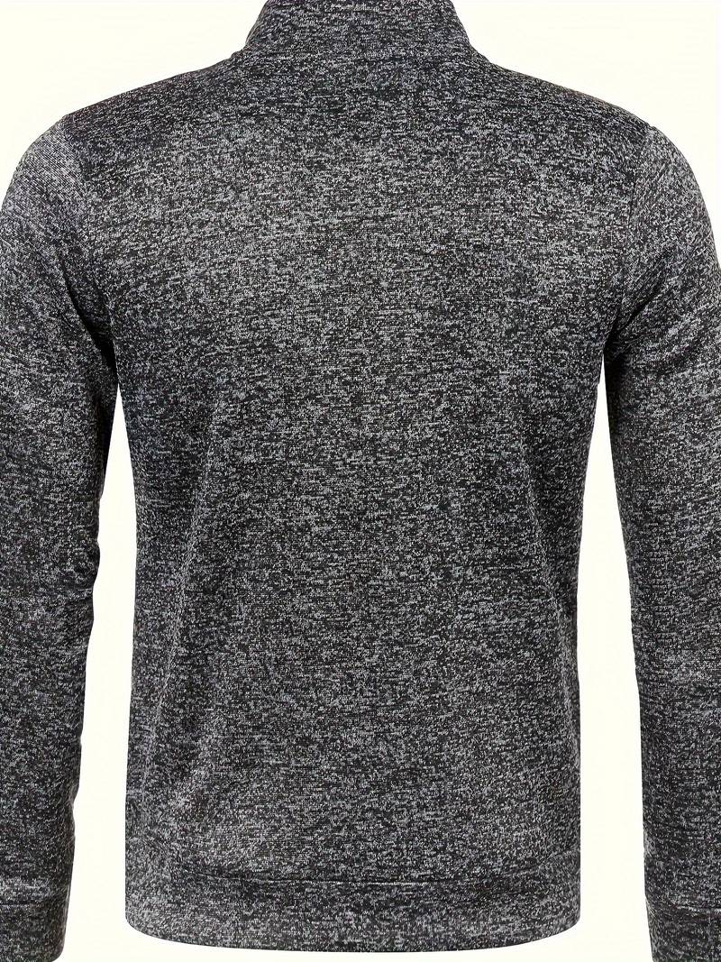 Men’s Zip-Up Knit Track Jacket | Lightweight Layer | Sport-Casual Fit