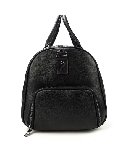 Men’s Faux Leather Duffle Bag | Travel Weekender | Large Capacity Carryall