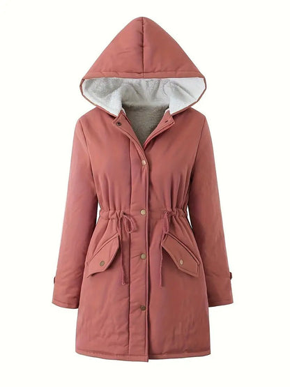 Hooded Fleece-Lined Parka | Warm & Lightweight | Adjustable Waist | Casual Winter Wear