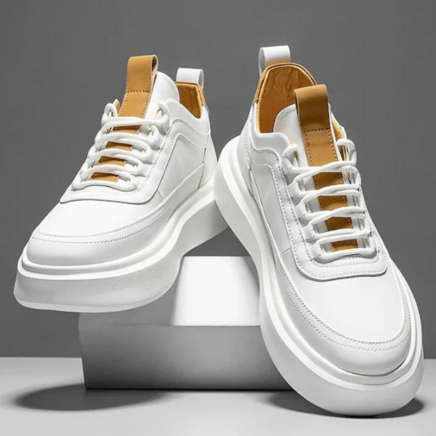 Minimalist Low-Top Sneakers | Lightweight Comfort Sole | Everyday Streetwear