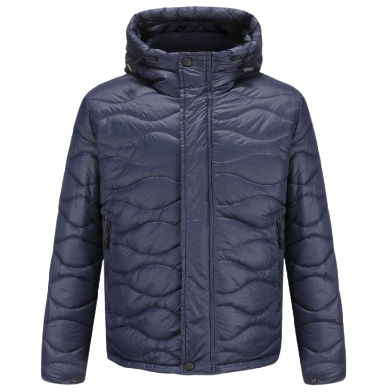 Men's Lightweight Puffer Jacket | Quilted Shell | Packable Hooded Design