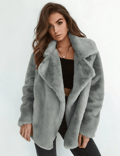 Oversized Faux Fur Jacket | Plush and Cozy | Statement Outerwear