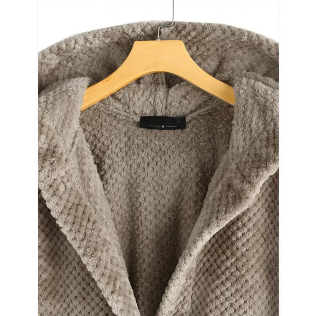 Hooded Corduroy Jacket | Button-Up Design | Warm & Stylish | Casual Outerwear