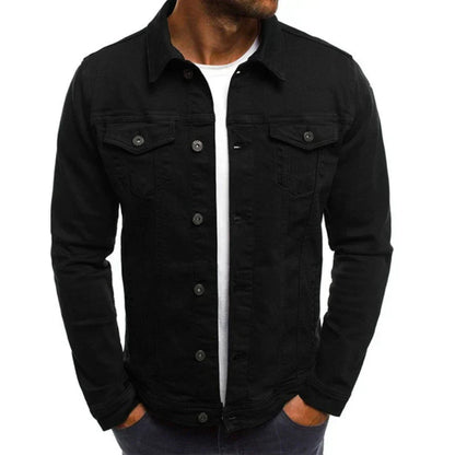 Men's Casual Denim Jacket | Classic Button-Up | Versatile Everyday Wear
