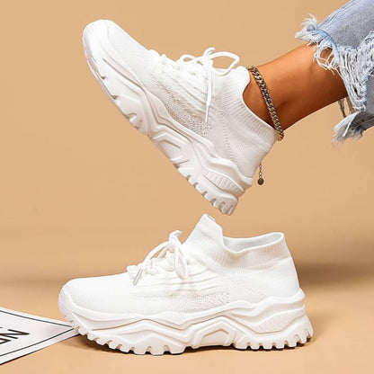 Lightweight Knit Sneakers | Sock-Fit Design | Cushioned Sole Comfort