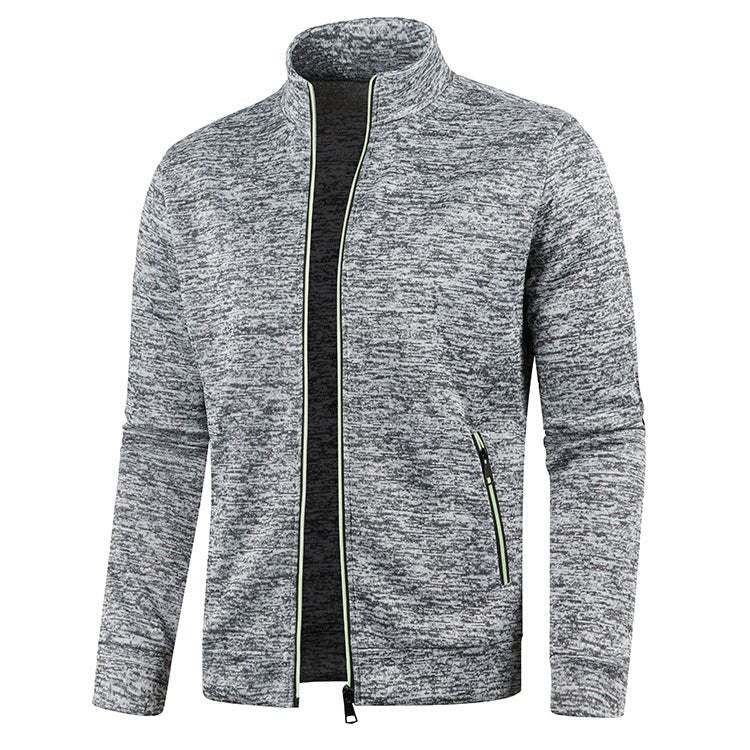 Fleece-Lined Zip-Up Jacket | Textured & Warm | Casual Essential