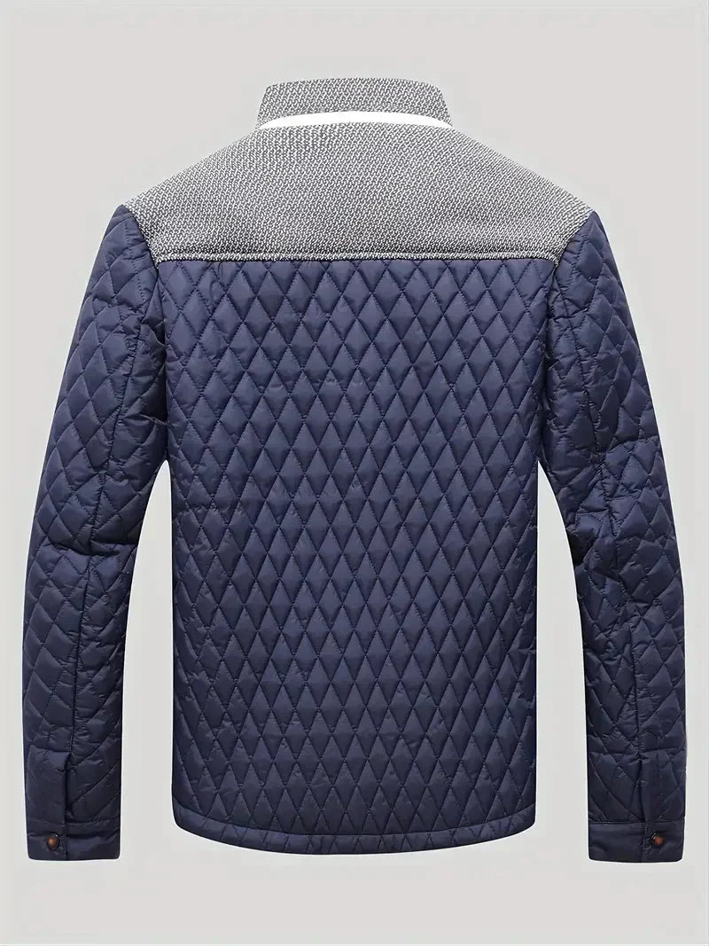 Men’s Quilted Shirt Jacket | Lightweight Puffer Hybrid | Fall Layering Piece