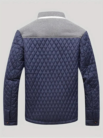 Men’s Quilted Shirt Jacket | Lightweight Puffer Hybrid | Fall Layering Piece