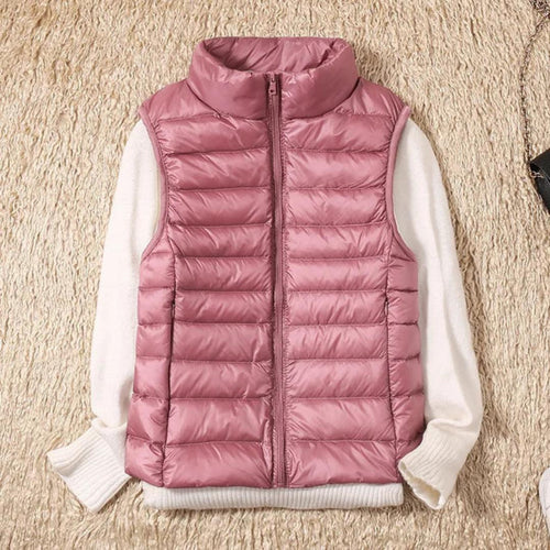 Lightweight Quilted Vest | Sleeveless Puffer with Zip Closure | Slim Fit Layer