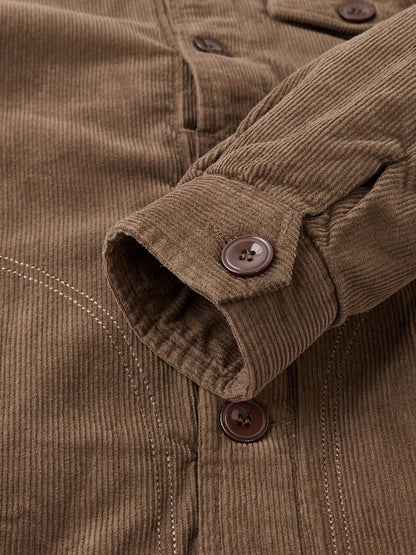 Men's Corduroy Sherpa-Lined Jacket | Warm & Durable | Classic Workwear