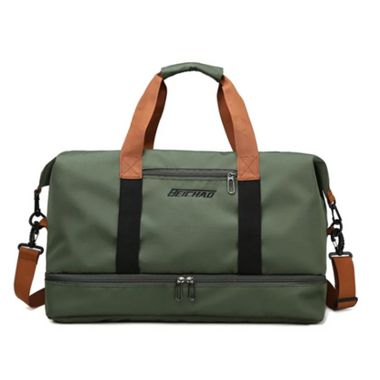 Men’s Duffel Bag | Travel Weekender | Multi-Pocket Carryall