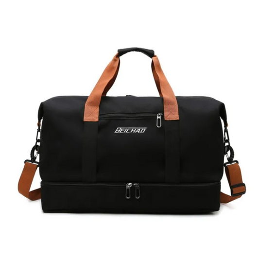 Men’s Duffel Bag | Travel Weekender | Multi-Pocket Carryall