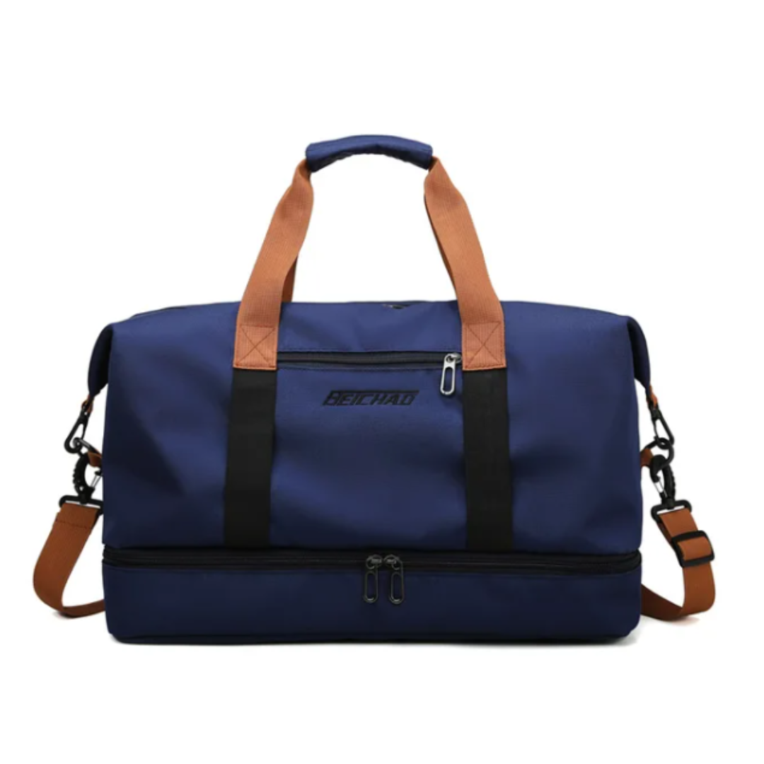 Men’s Duffel Bag | Travel Weekender | Multi-Pocket Carryall