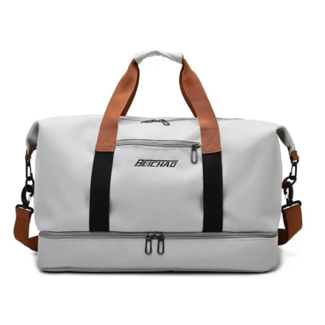 Men’s Duffel Bag | Travel Weekender | Multi-Pocket Carryall