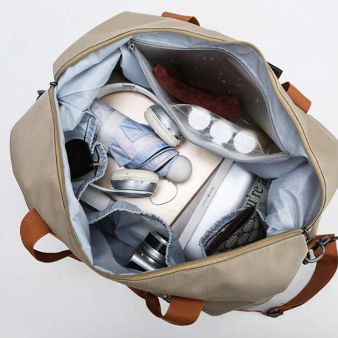 Men’s Duffel Bag | Travel Weekender | Multi-Pocket Carryall
