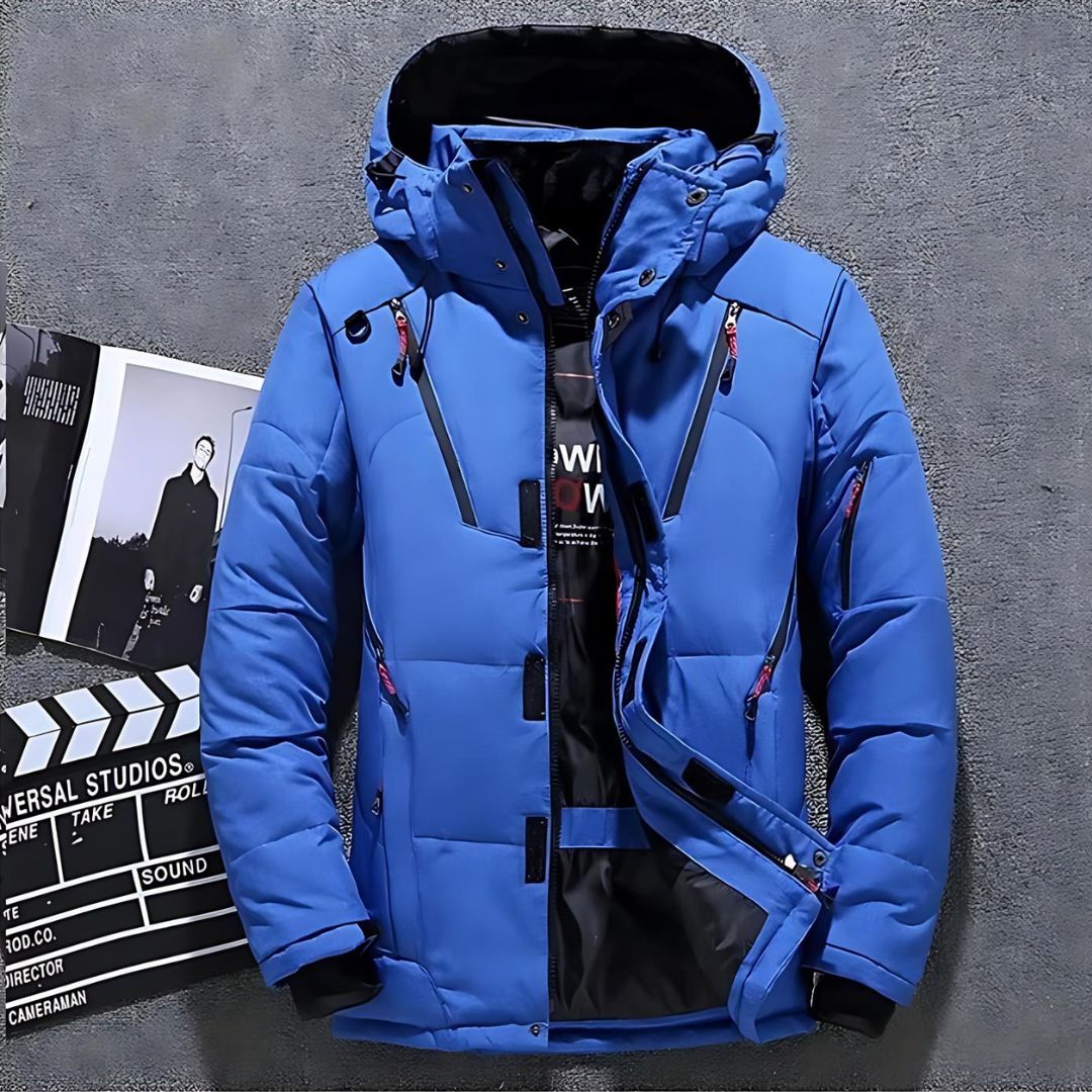 Men's Heavyweight Winter Parka | Insulated Hooded Jacket | Cold Weather Outerwear