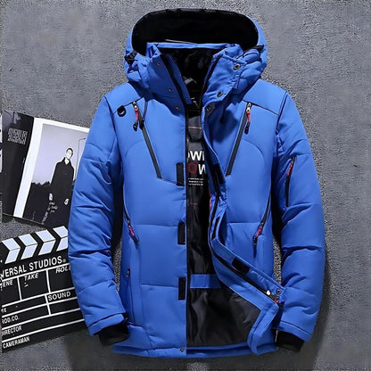 Men's Heavyweight Winter Parka | Insulated Hooded Jacket | Cold Weather Outerwear