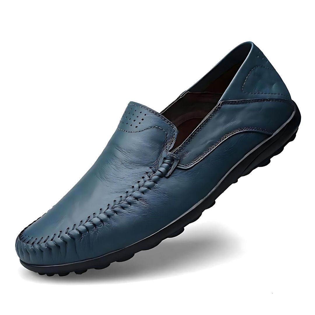 Men’s Driving Loafers | Soft Leather Slip-On | Lightweight Comfort Sole