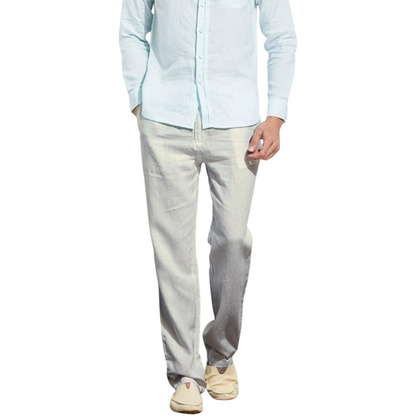 Men’s Linen Blend Trousers | Lightweight Summer Pants Canada