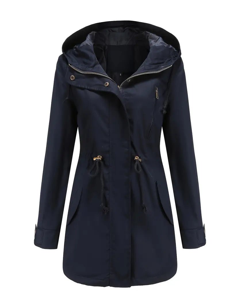 Hooded Fleece-Lined Jacket | Water-Resistant | Warm and Stylish